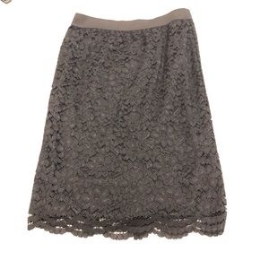 Black lace skirt Medium, worthington brand
